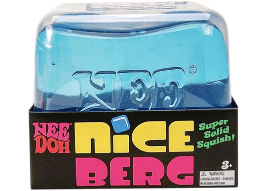 NeeDoh Nice Berg Squishy Fidget Toy Blue