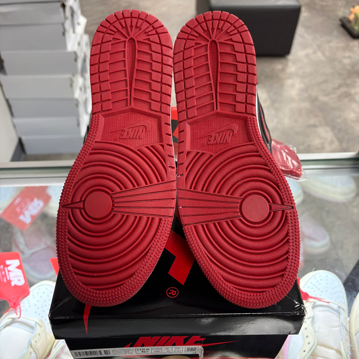 Jordan 1 Retro High OG Patent Bred (GS)