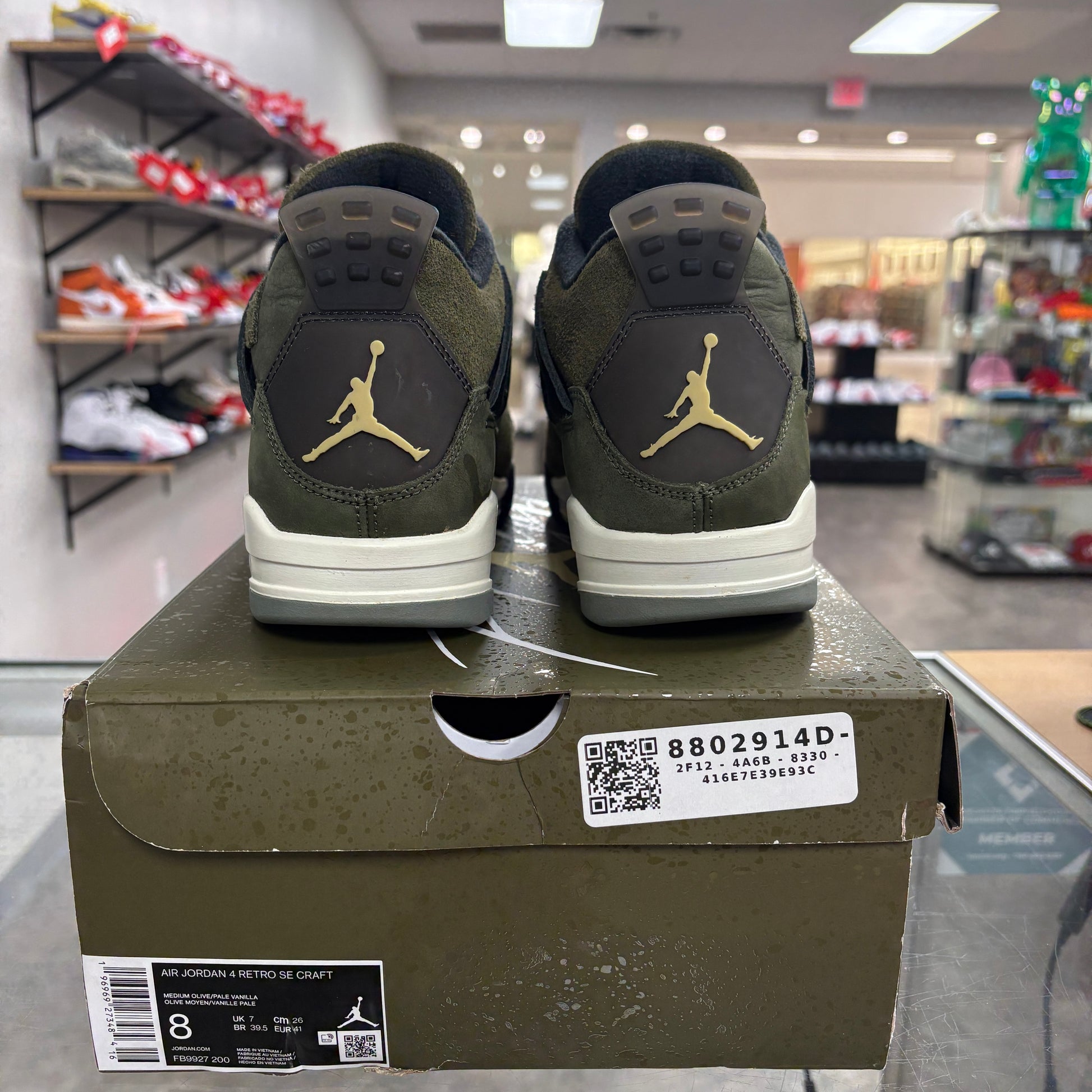 Jordan 4 Retro SE Craft Medium Olive