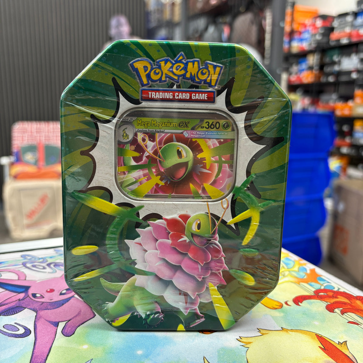 2026 Pokémon Mega Evolution Ascended Heroes Mega Meganium ex Tin