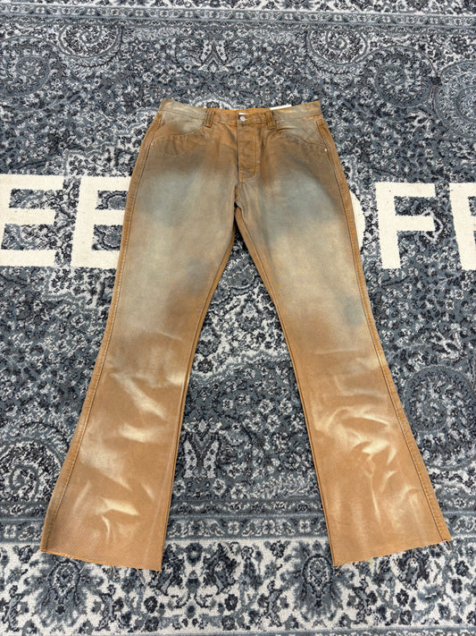 Mnml Burnt Flare Denim
