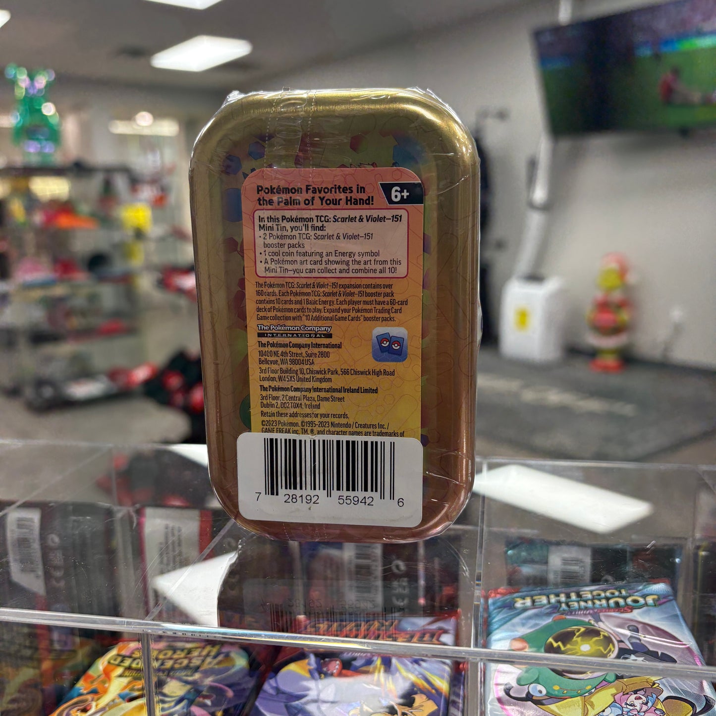Pokémon Scarlet & Violet 151 Mini Tin Electabuzz & Magnemites