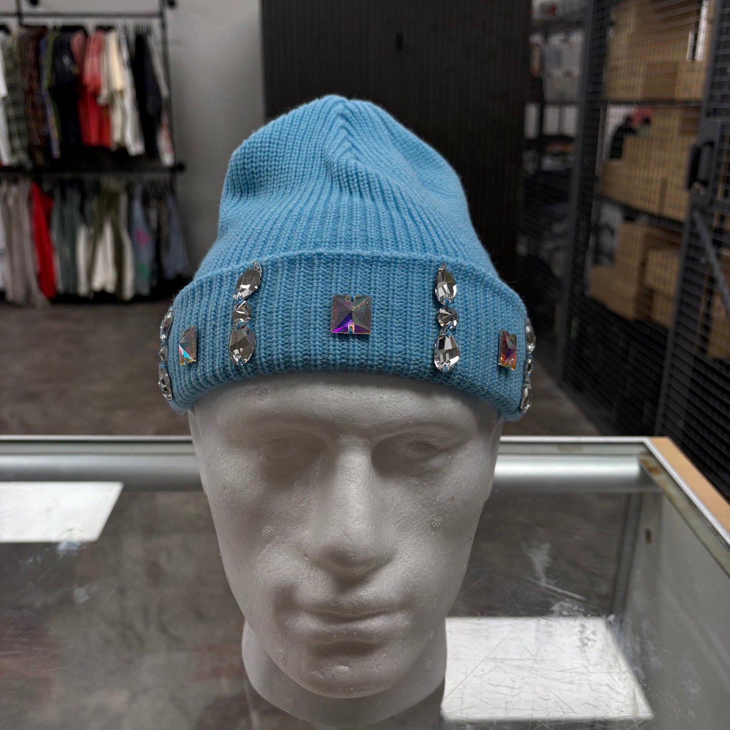 Rhinestone Beanie