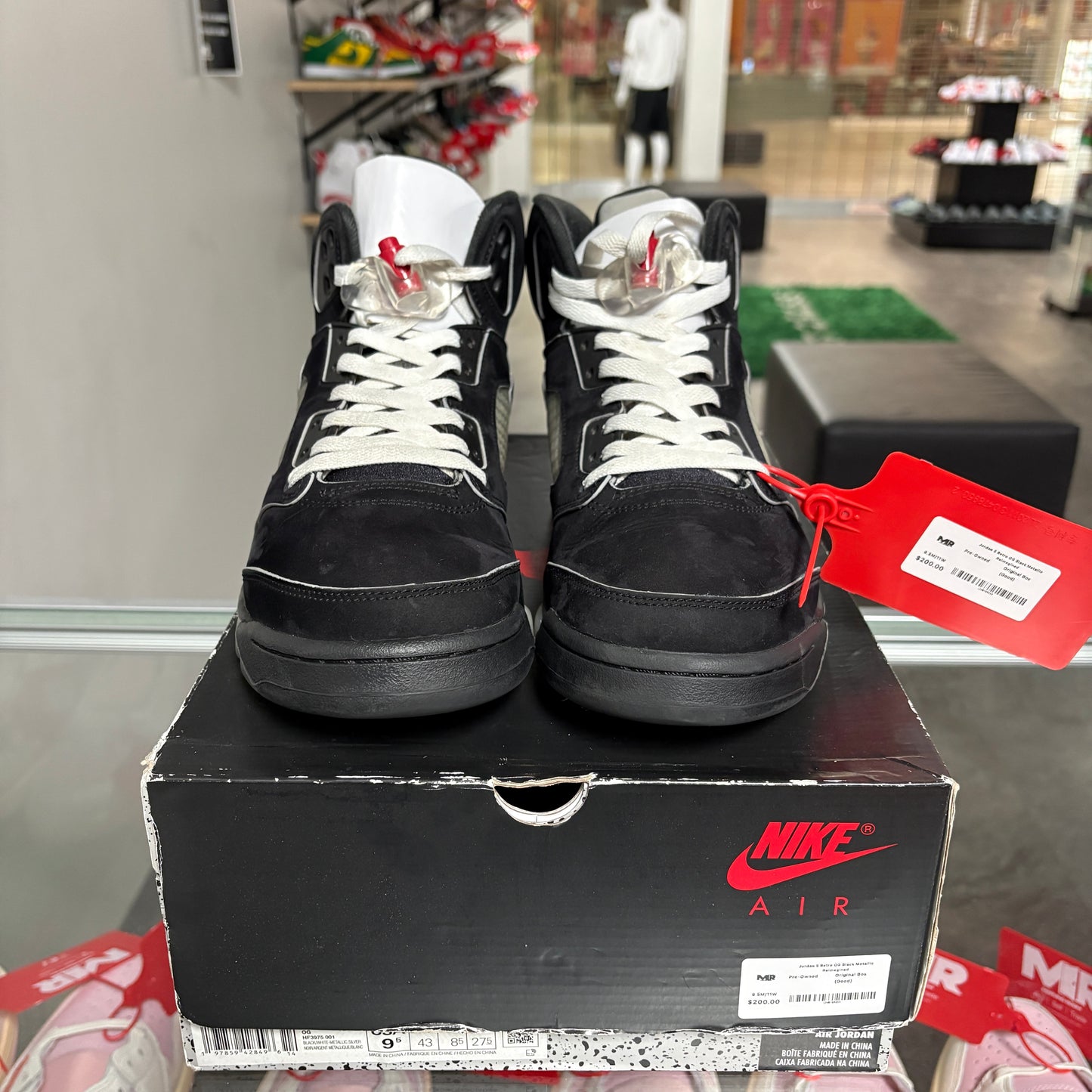 Jordan 5 Retro OG Black Metallic Reimagined