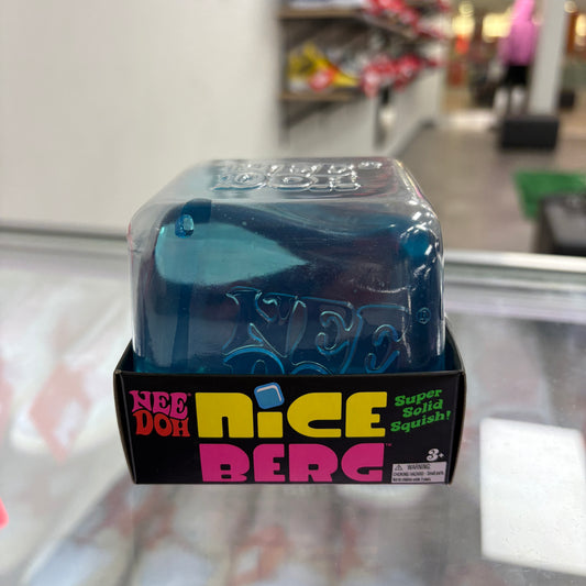 NeeDoh Nice Berg Squishy Fidget Toy Blue