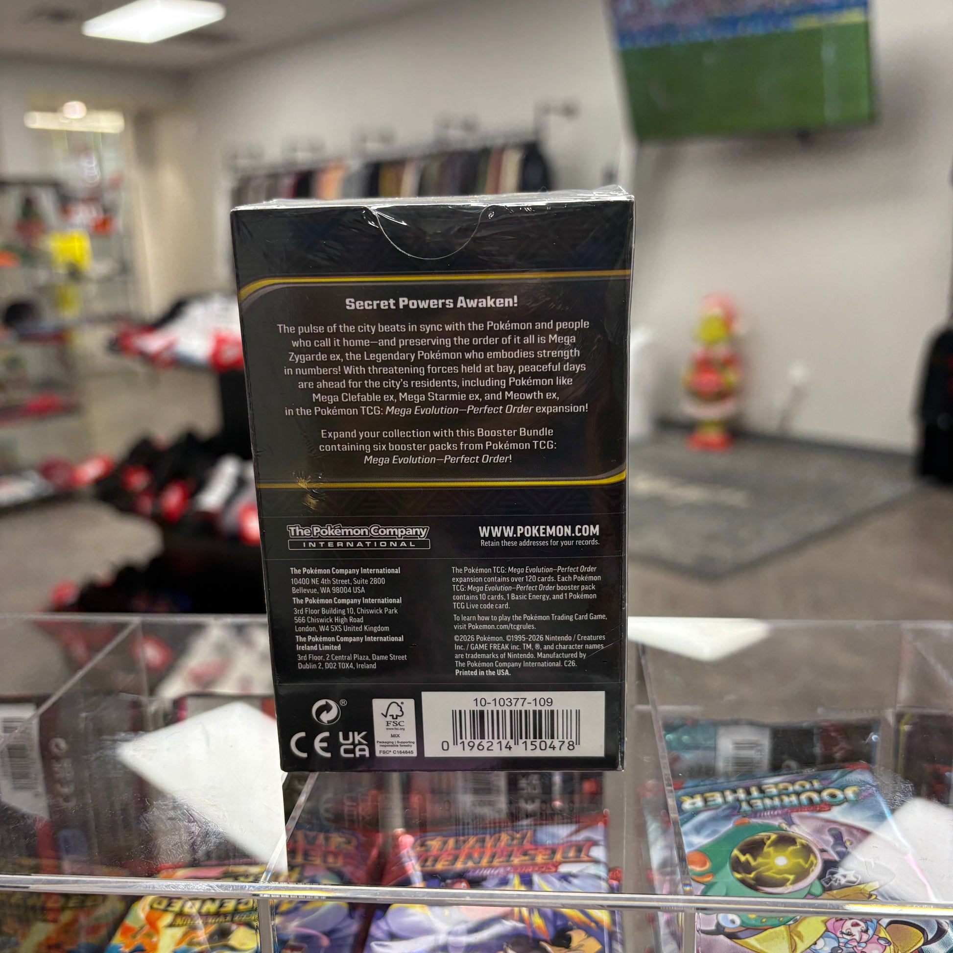 2026 Pokémon Mega Evolution Perfect Order Booster Bundle