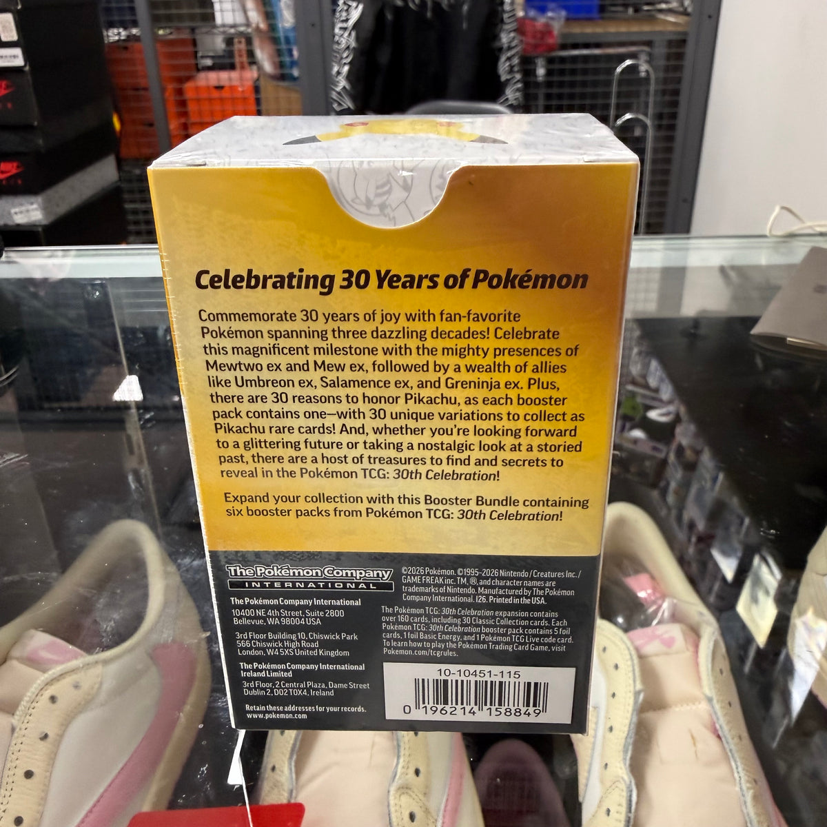 2026 Pokémon Mega Evolution 30th Celebration Booster Bundle