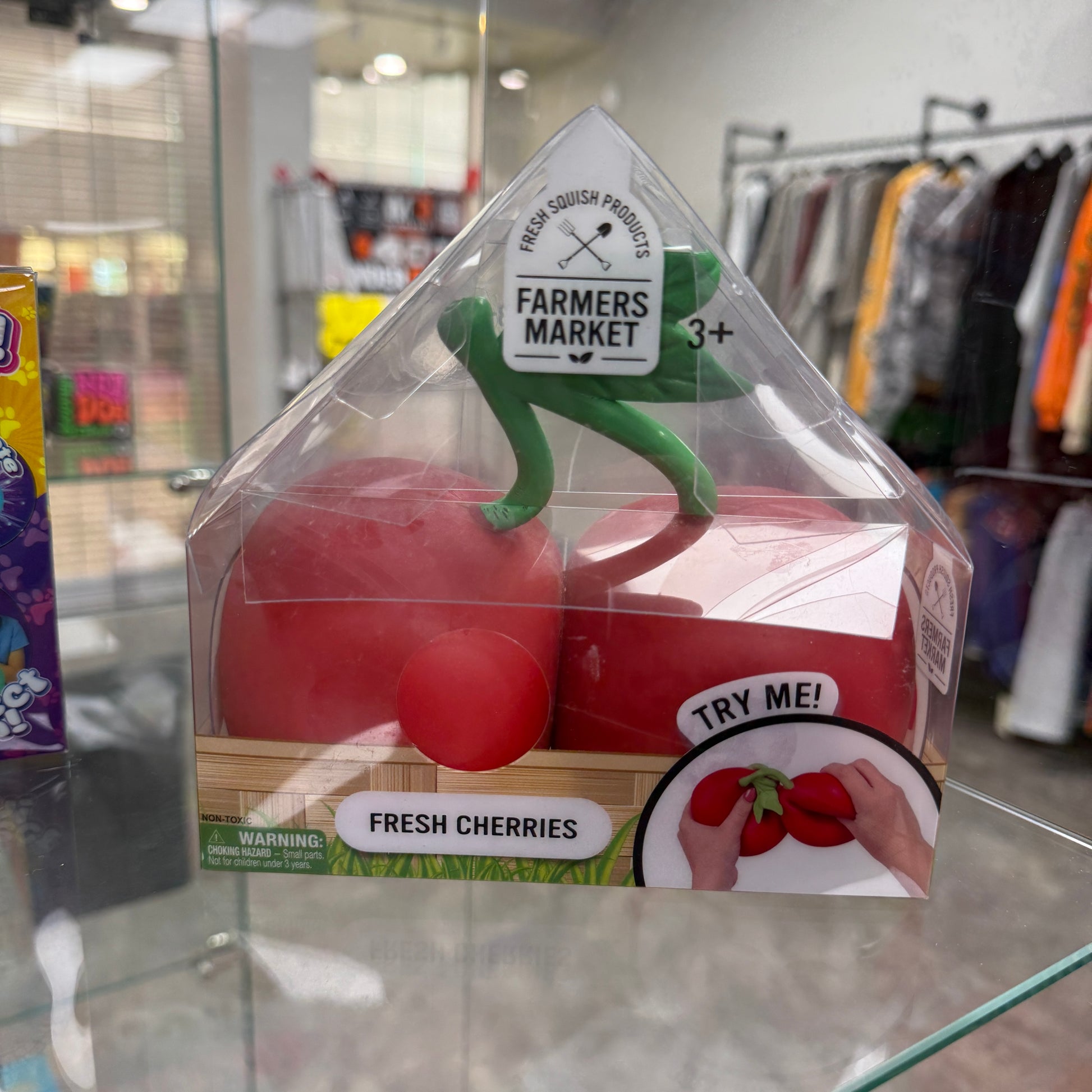 Toymendous Squeeze Cherries Stress Toy