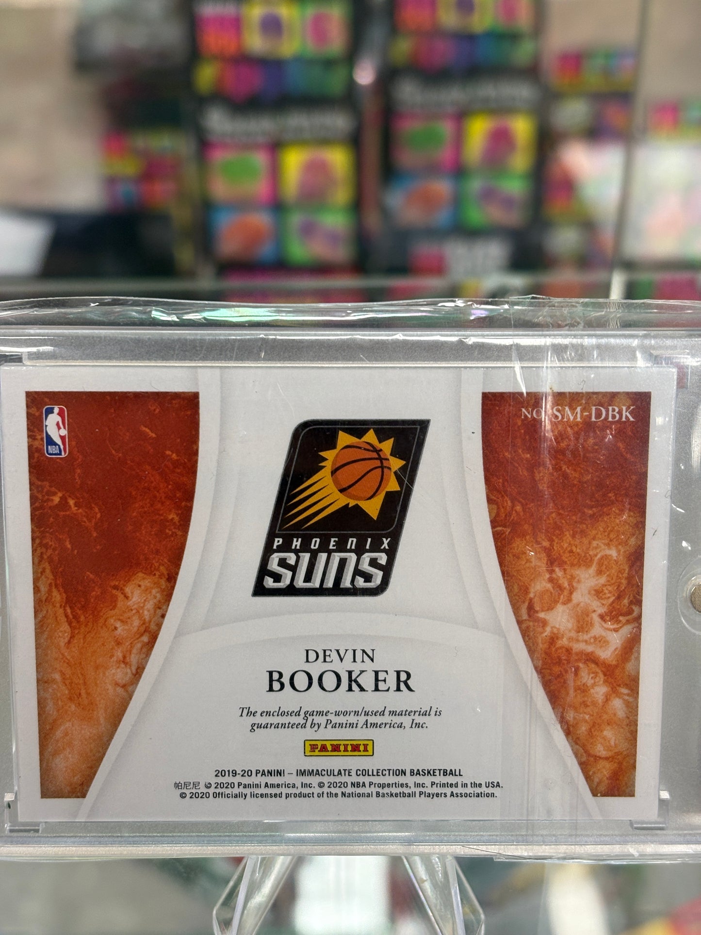 PANINI Devin Booker Immaculate Standout Collection 7/25
