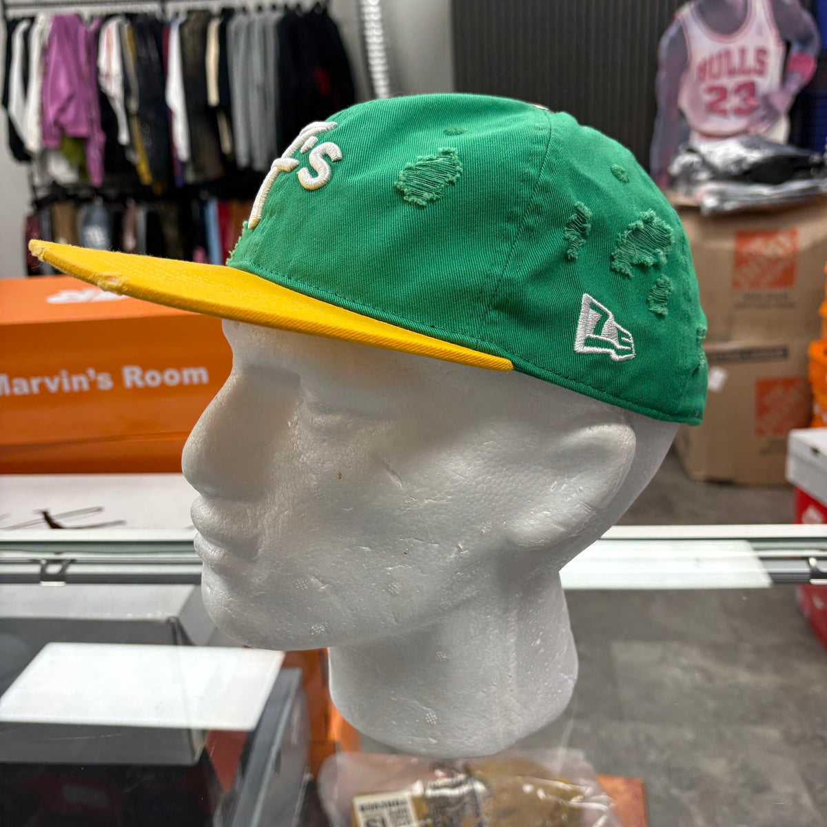 Triple Sevens Snapback Green/Yellow