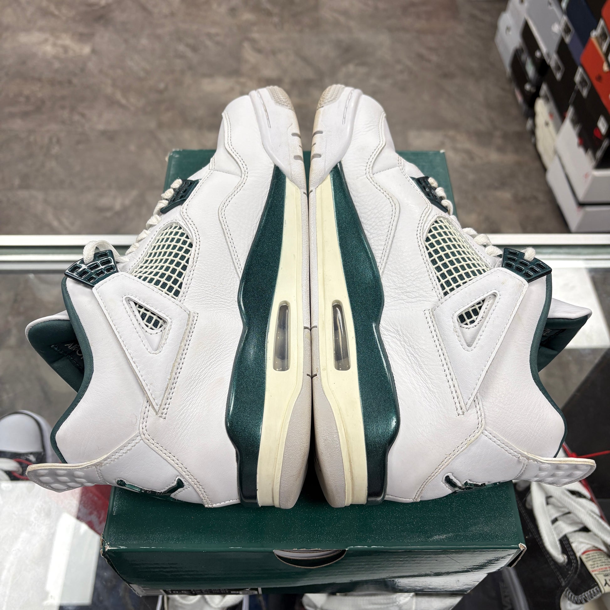 Jordan 4 Retro Oxidized Green