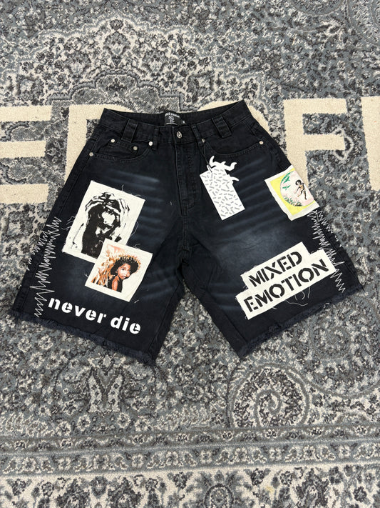 Mixed Emotion Chaos Carpenter Shorts Black