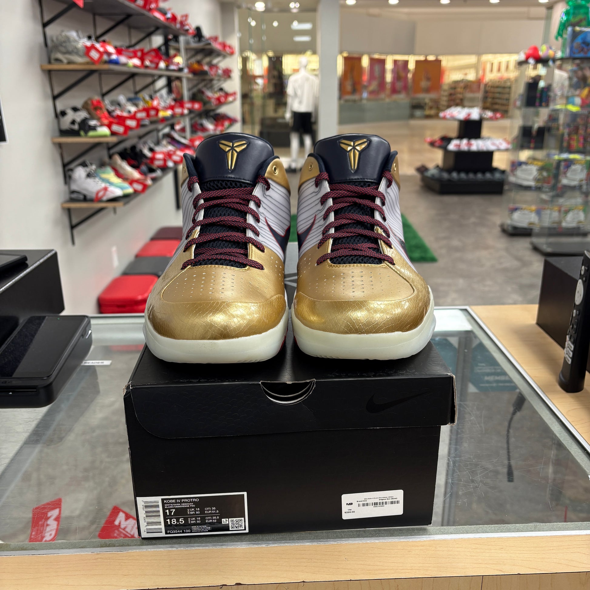 Nike Kobe 4 Protro Gold Medal (2024)