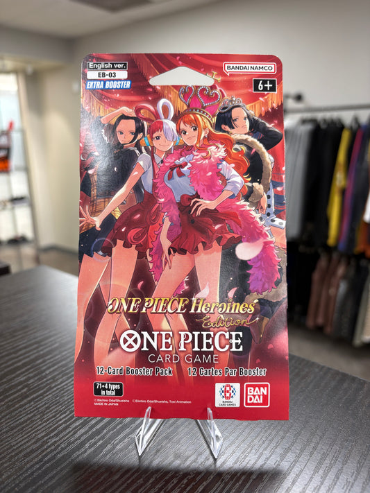 2025 Bandai One Piece Heroines Edition (EB-03) Sleeved Booster Pack