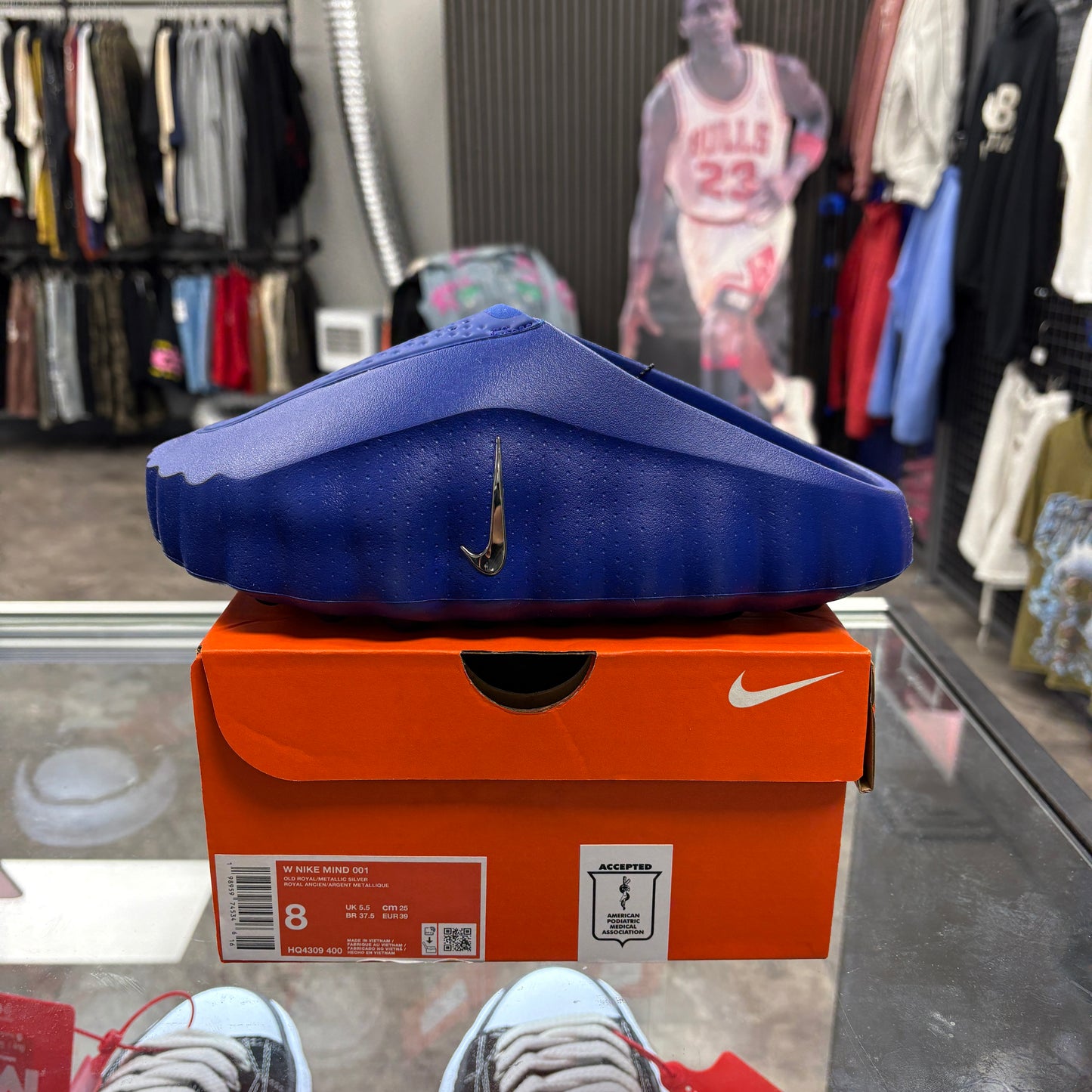Nike Mind 001 Slide Old Royal (Women's)