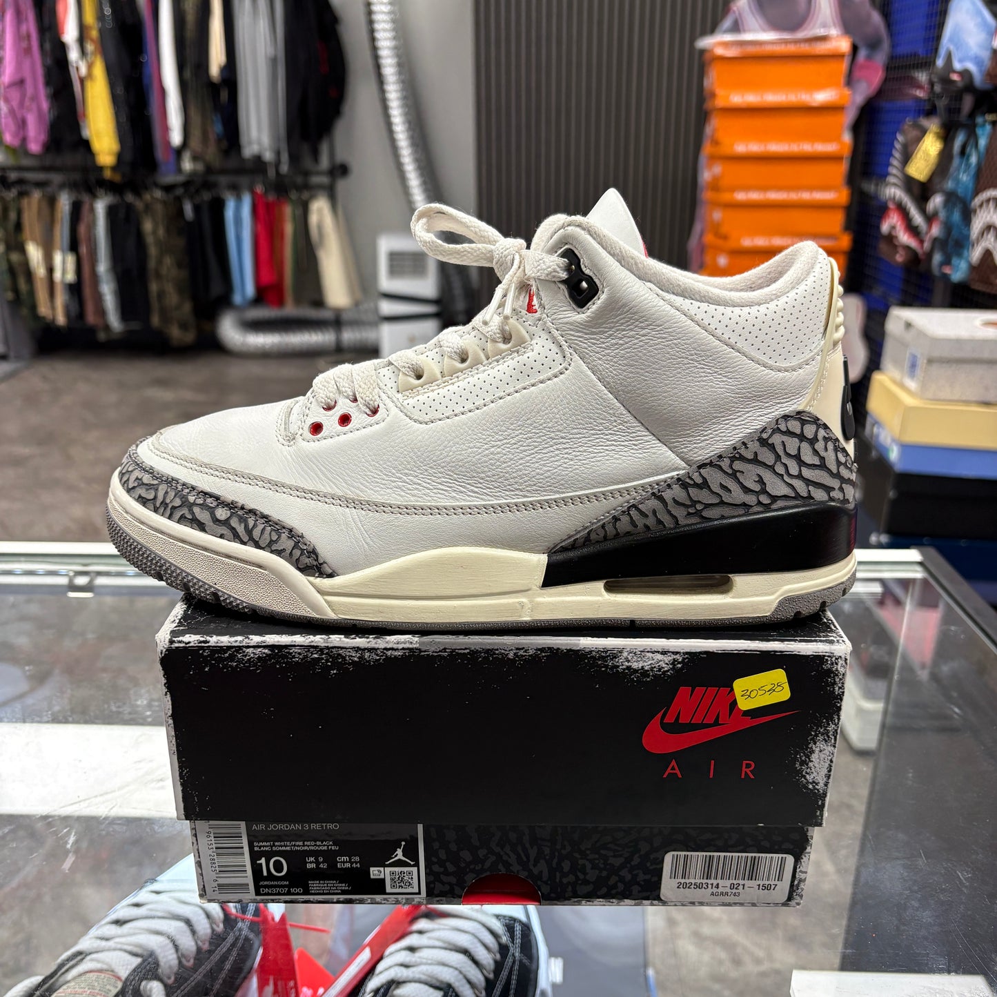 Jordan 3 Retro White Cement Reimagined