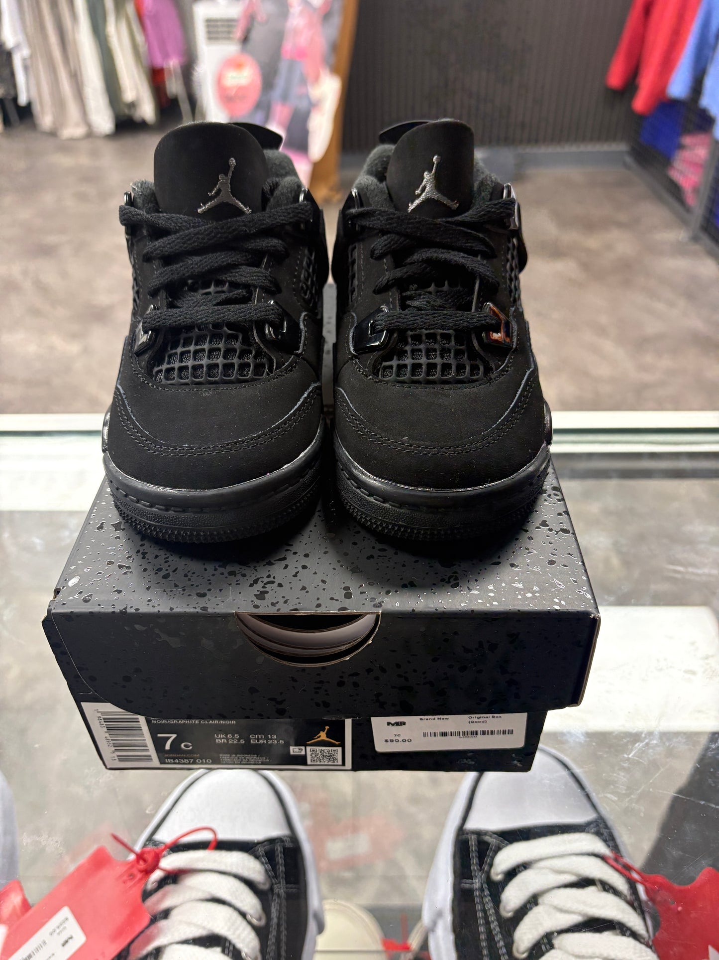 Jordan 4 Retro Black Cat (2025) (TD)