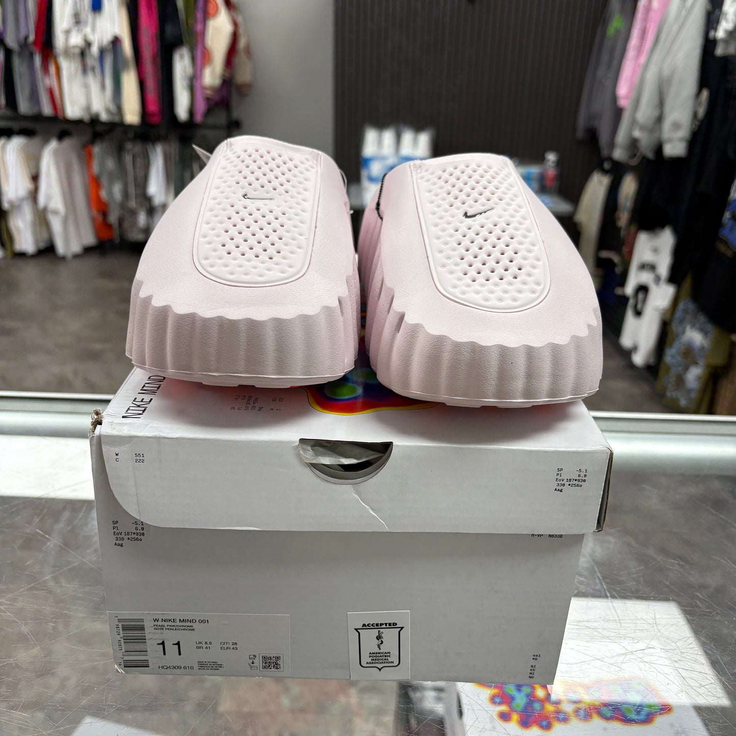 Nike Mind 001 Slide Pearl Pink (Women's)