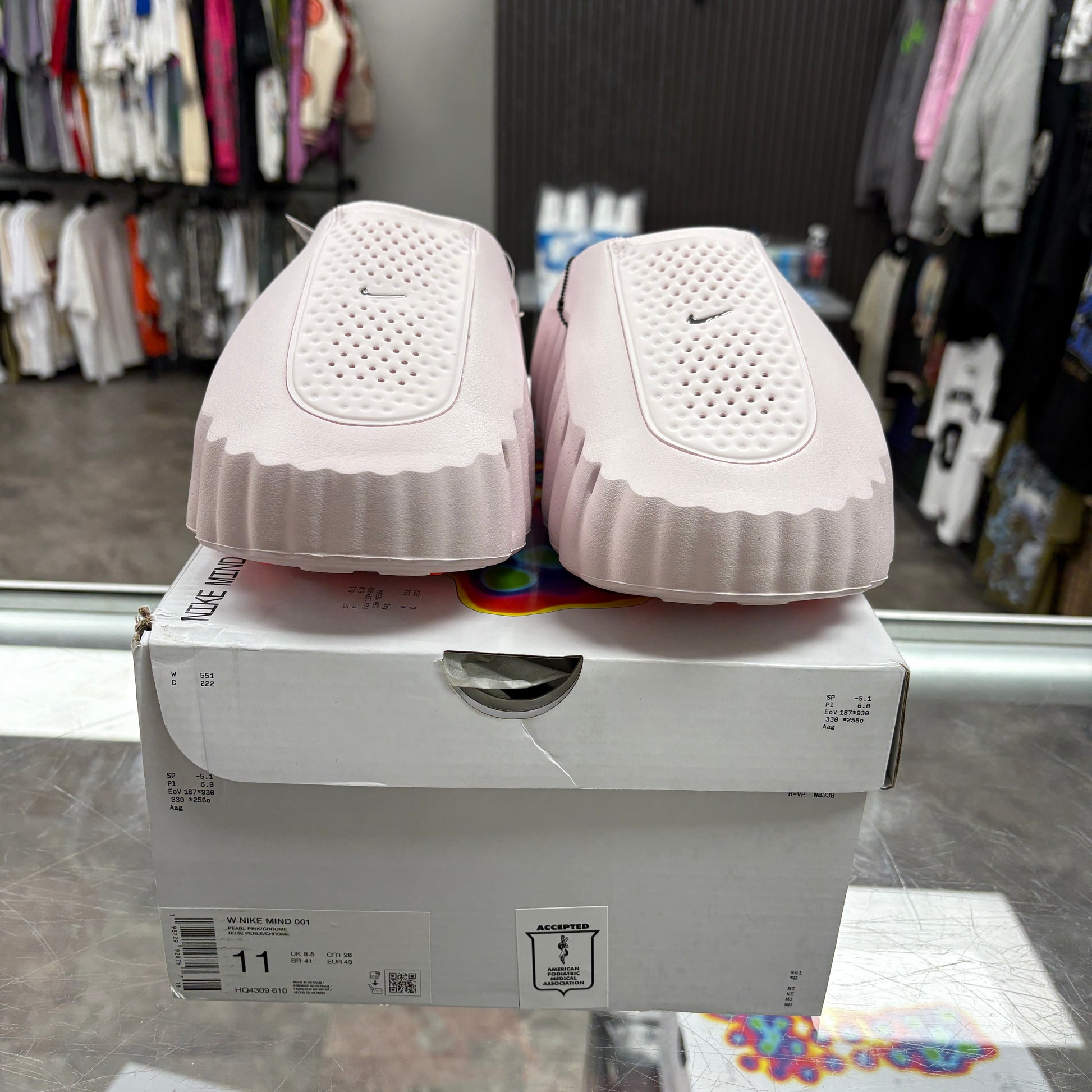 Nike Mind 001 Slide Pearl Pink (Women's)