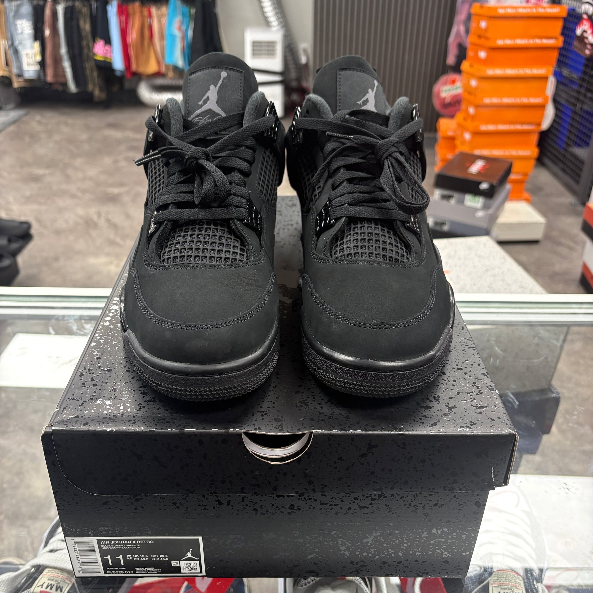 Jordan 4 Retro Black Cat (2025)