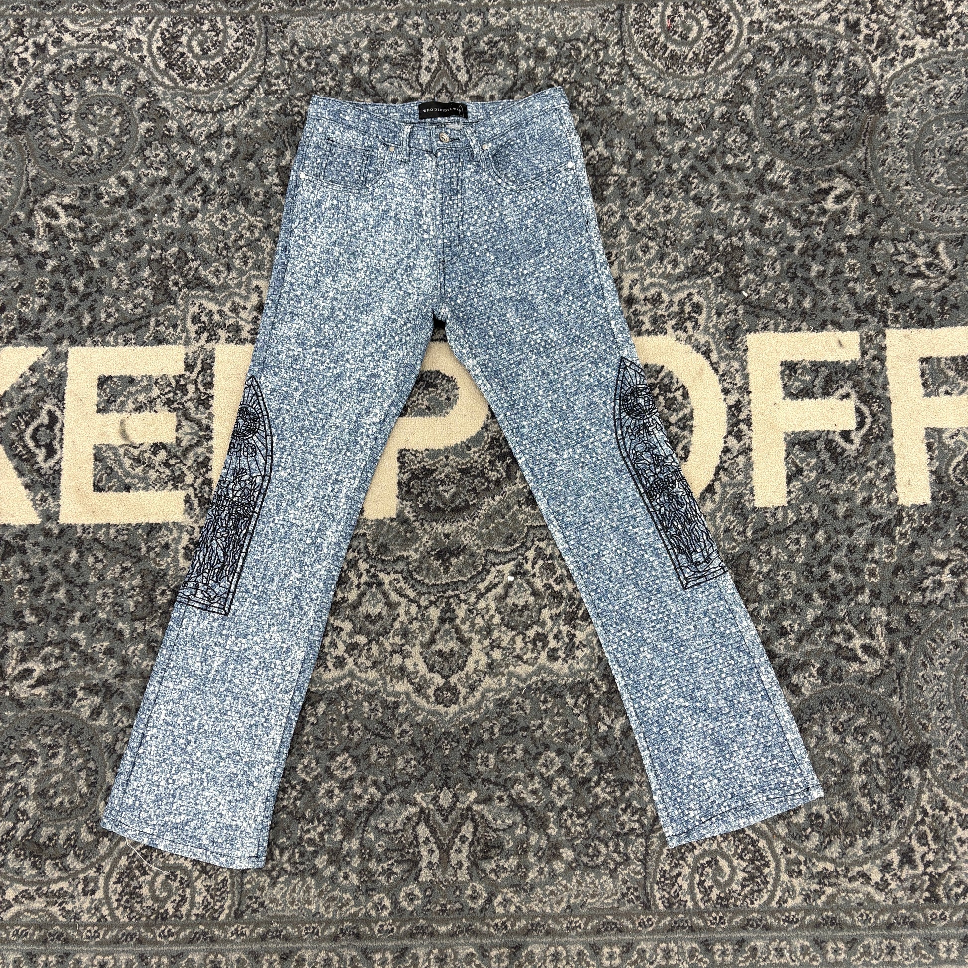 Who Decides War Patch Jeans