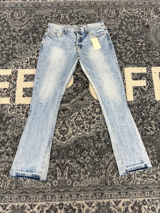 Mnml Flare Denim Blue