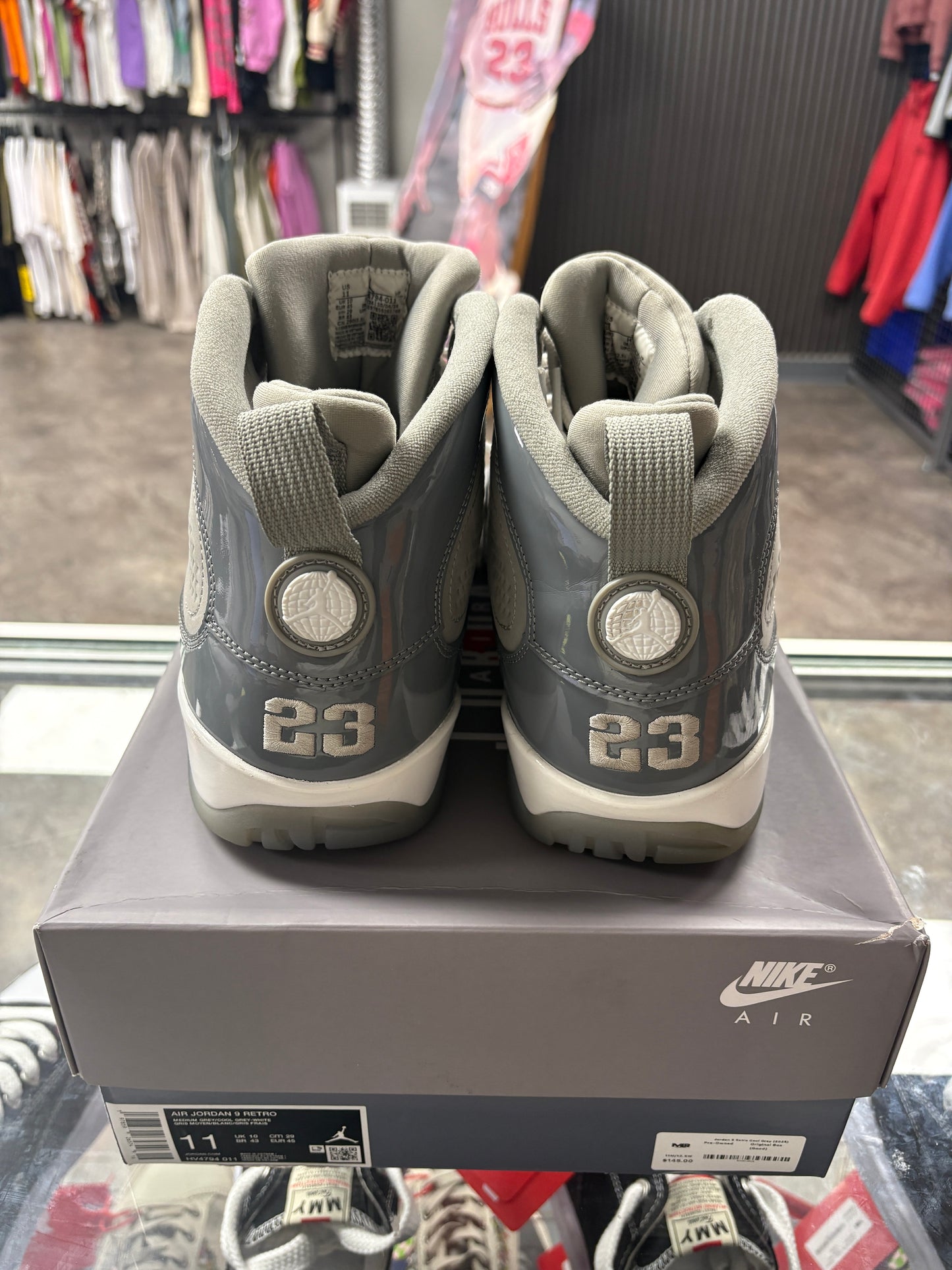 Jordan 9 Retro Cool Grey (2025)